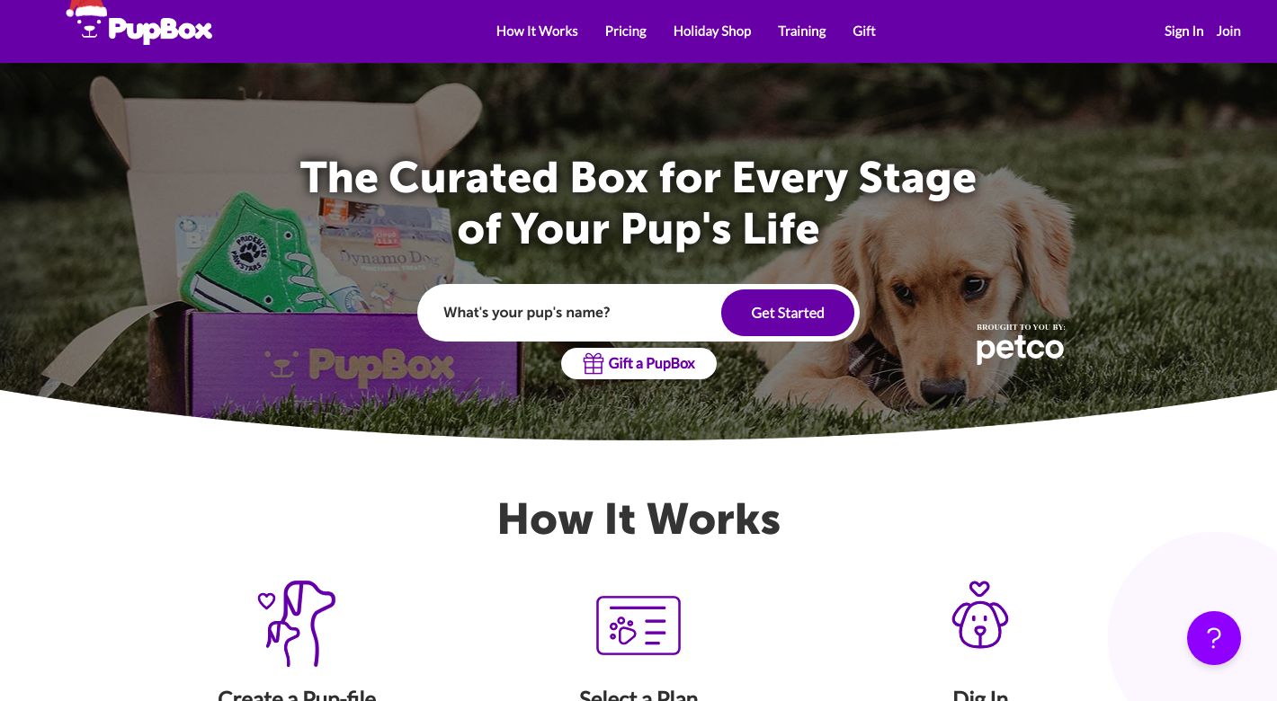 PupBox Website