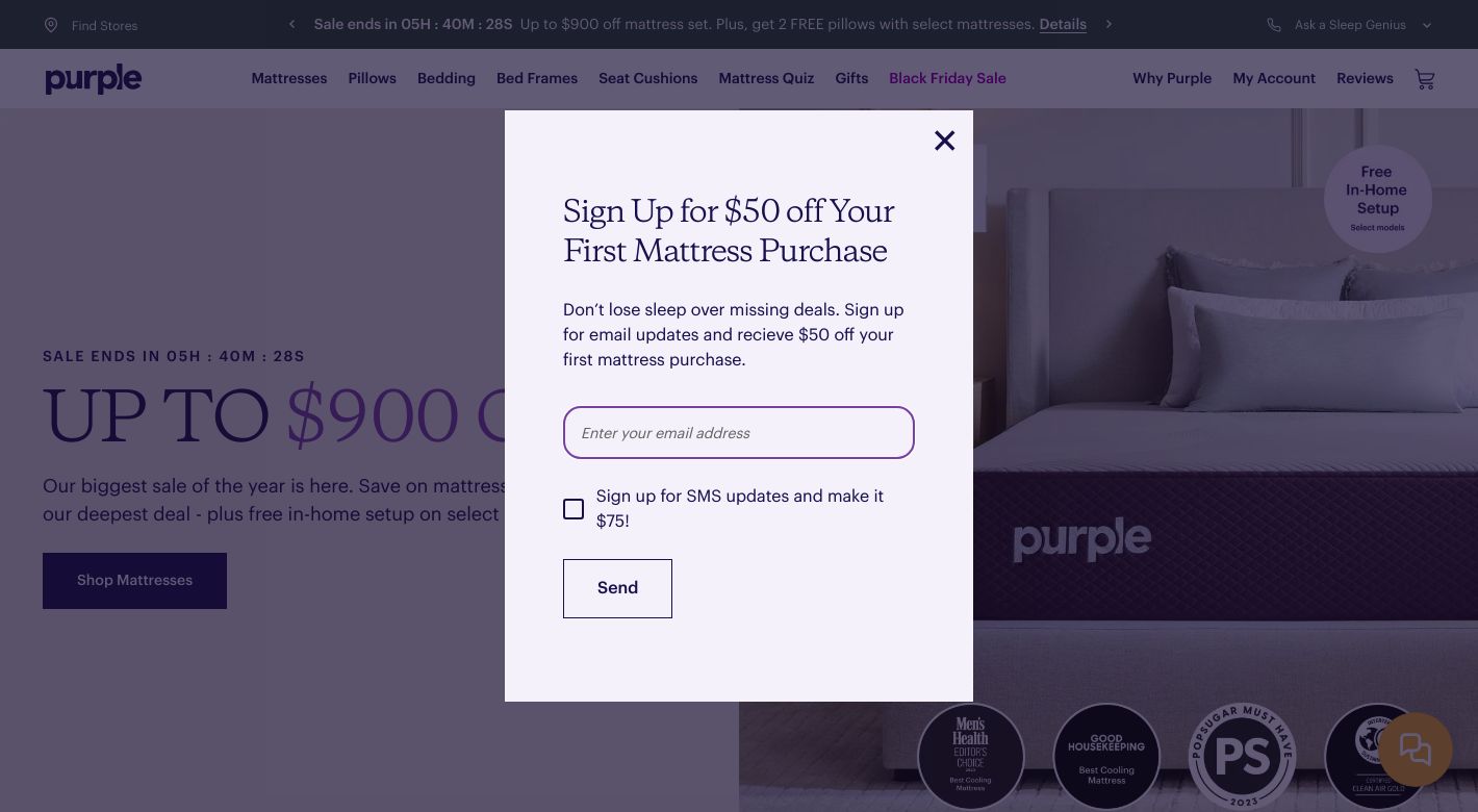 Purple Website