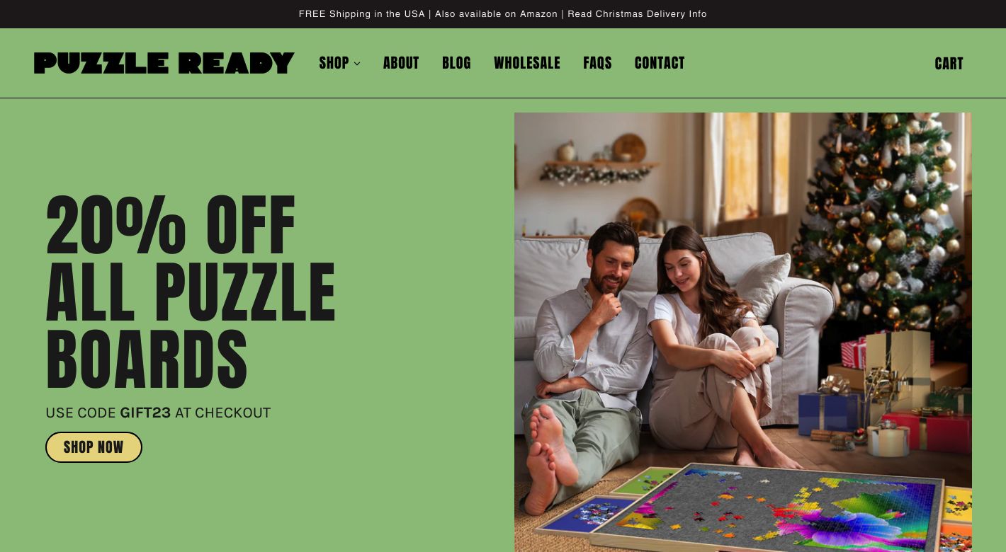 Puzzle Ready Website