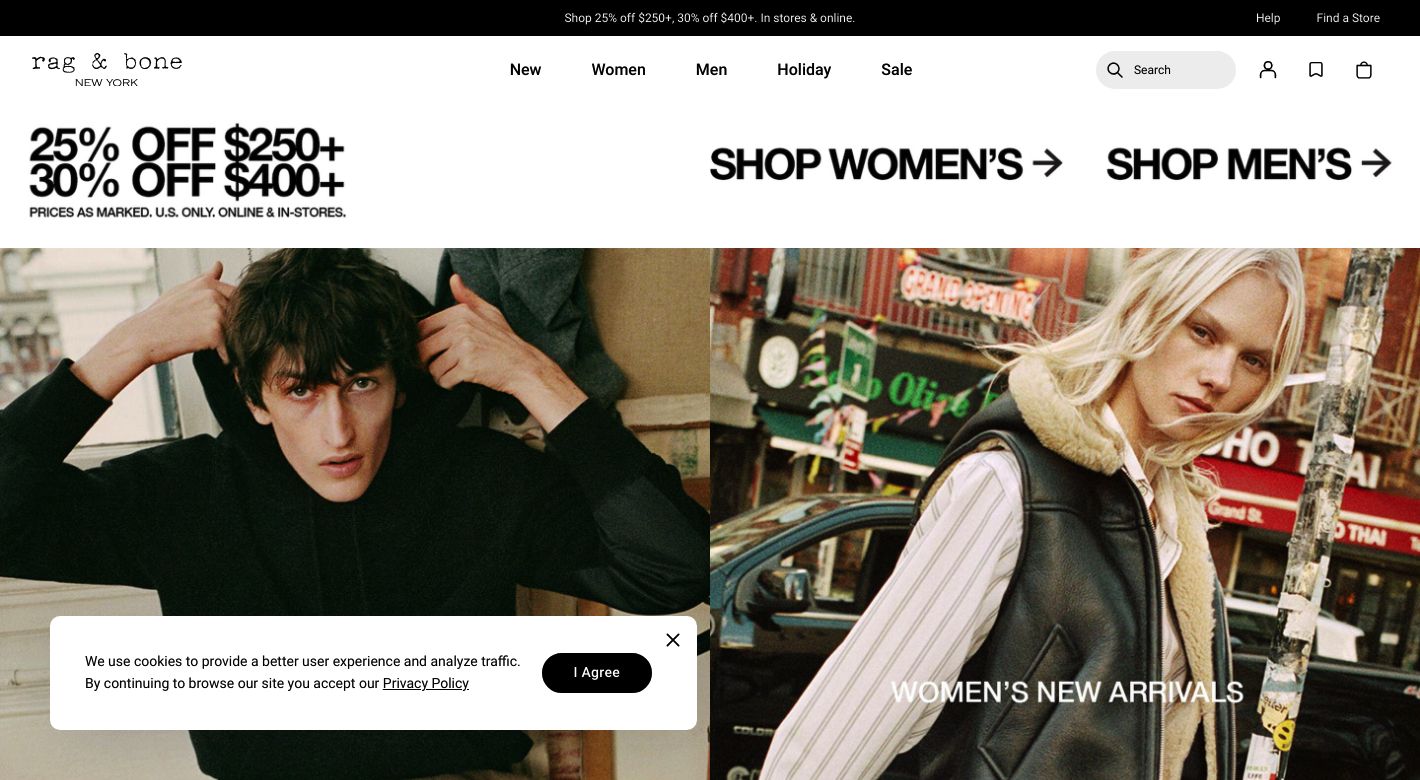 rag & bone Website