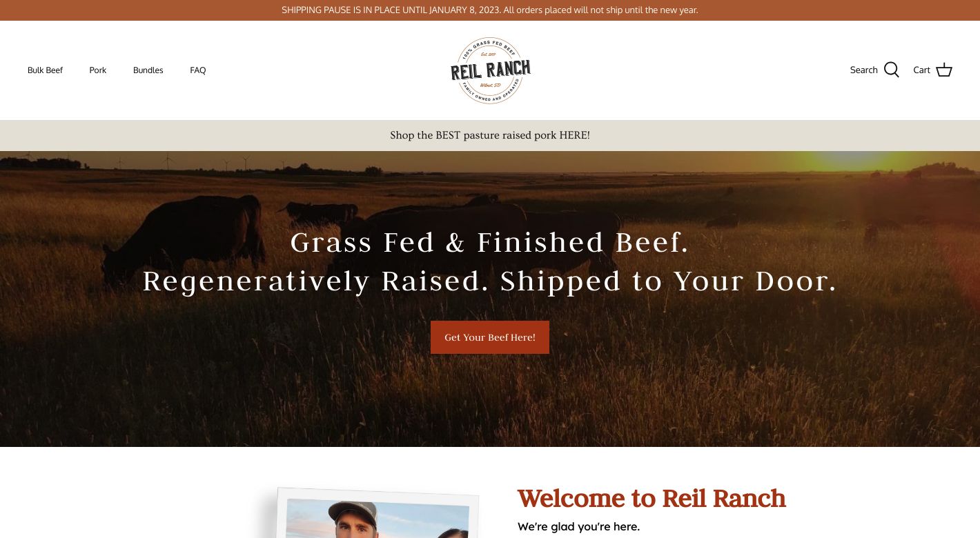 Reil Ranch Website