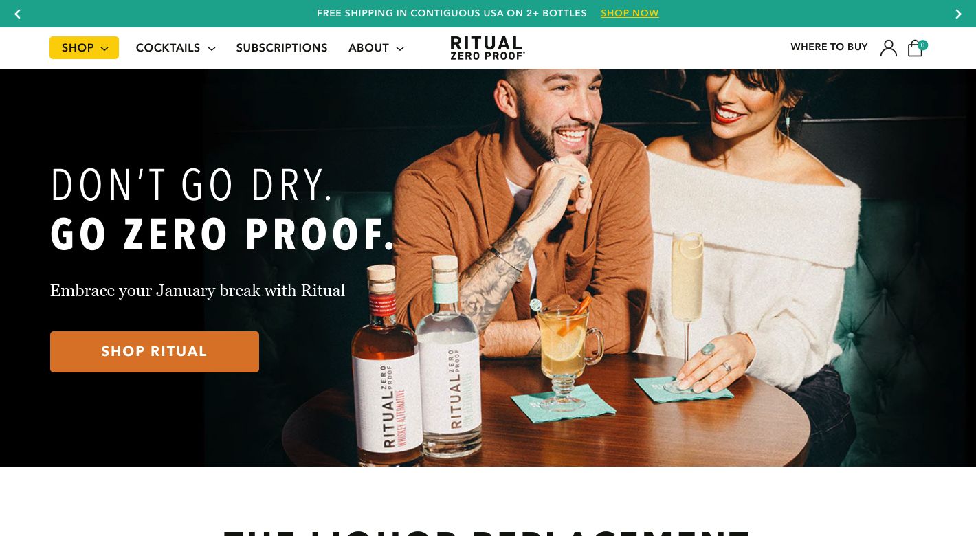 Ritual Zero Proof Website