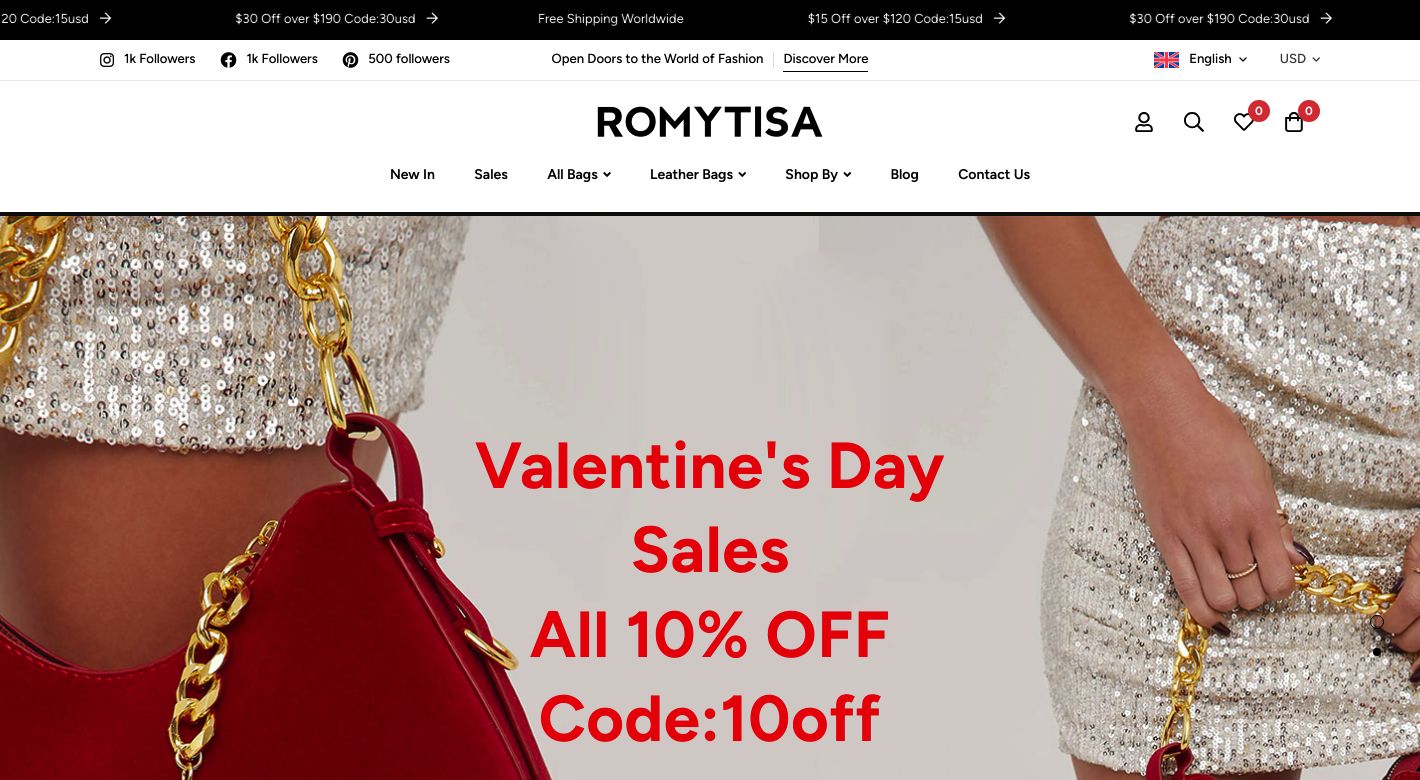 ROMYTISA Website