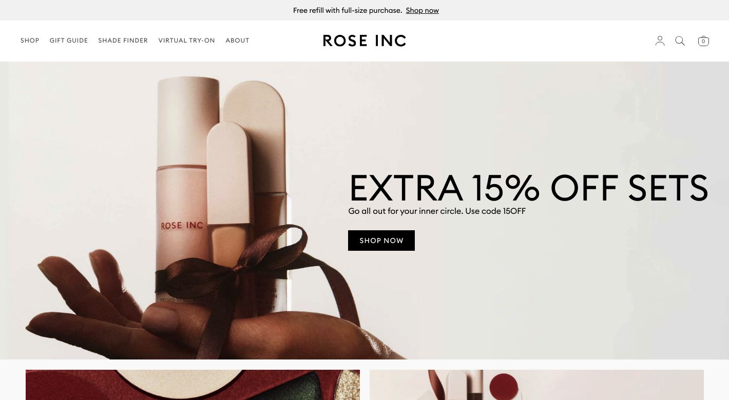 Rose Inc Website