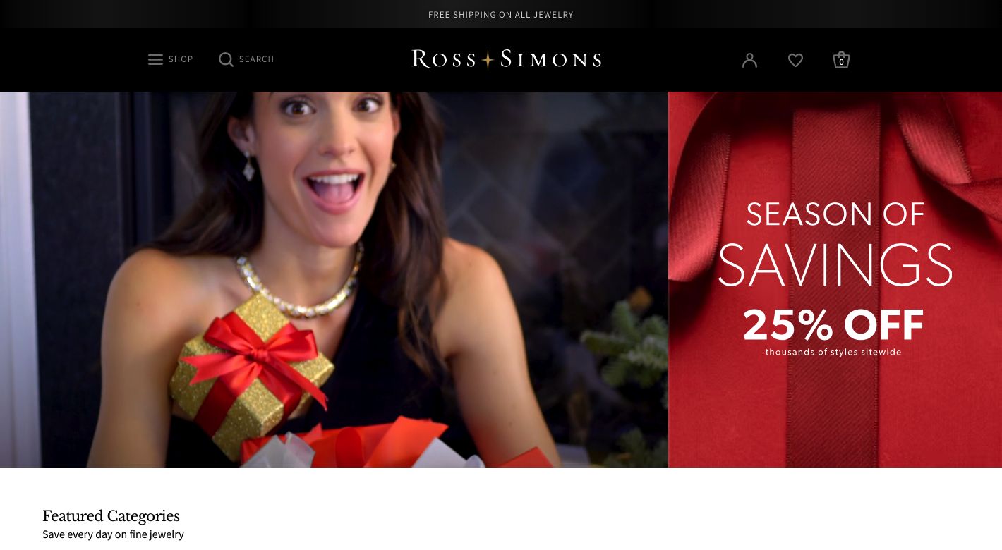 Ross-Simons Website