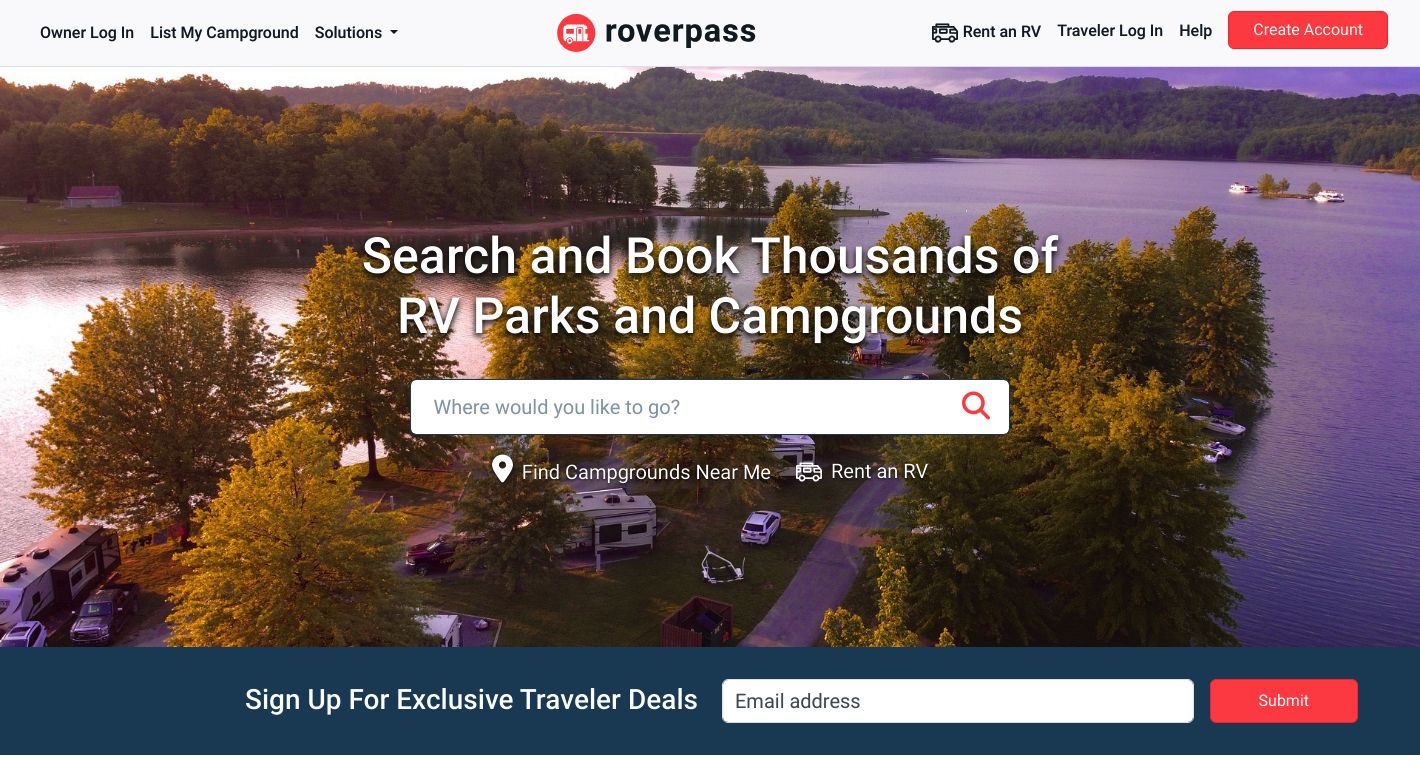 RoverPass Website