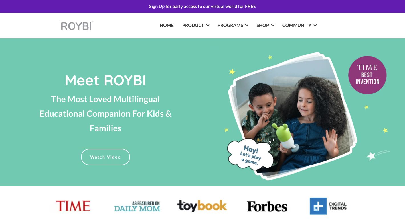 ROYBI Website