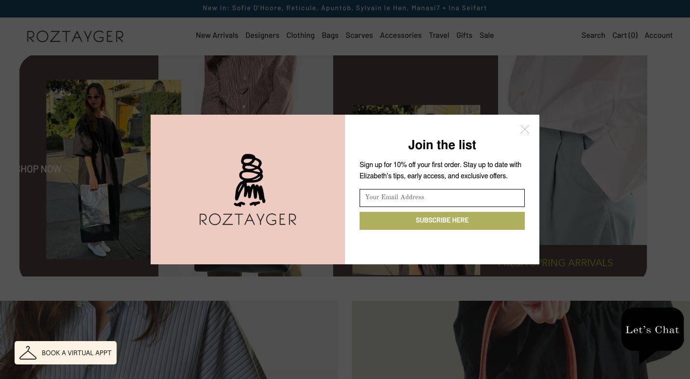 roztayger Website