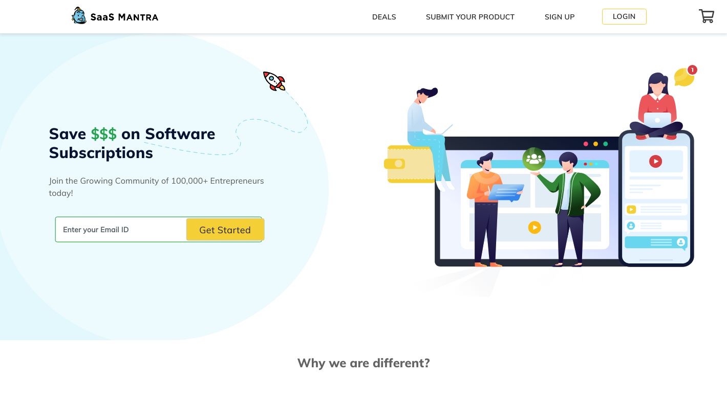 SaaS Mantra Website