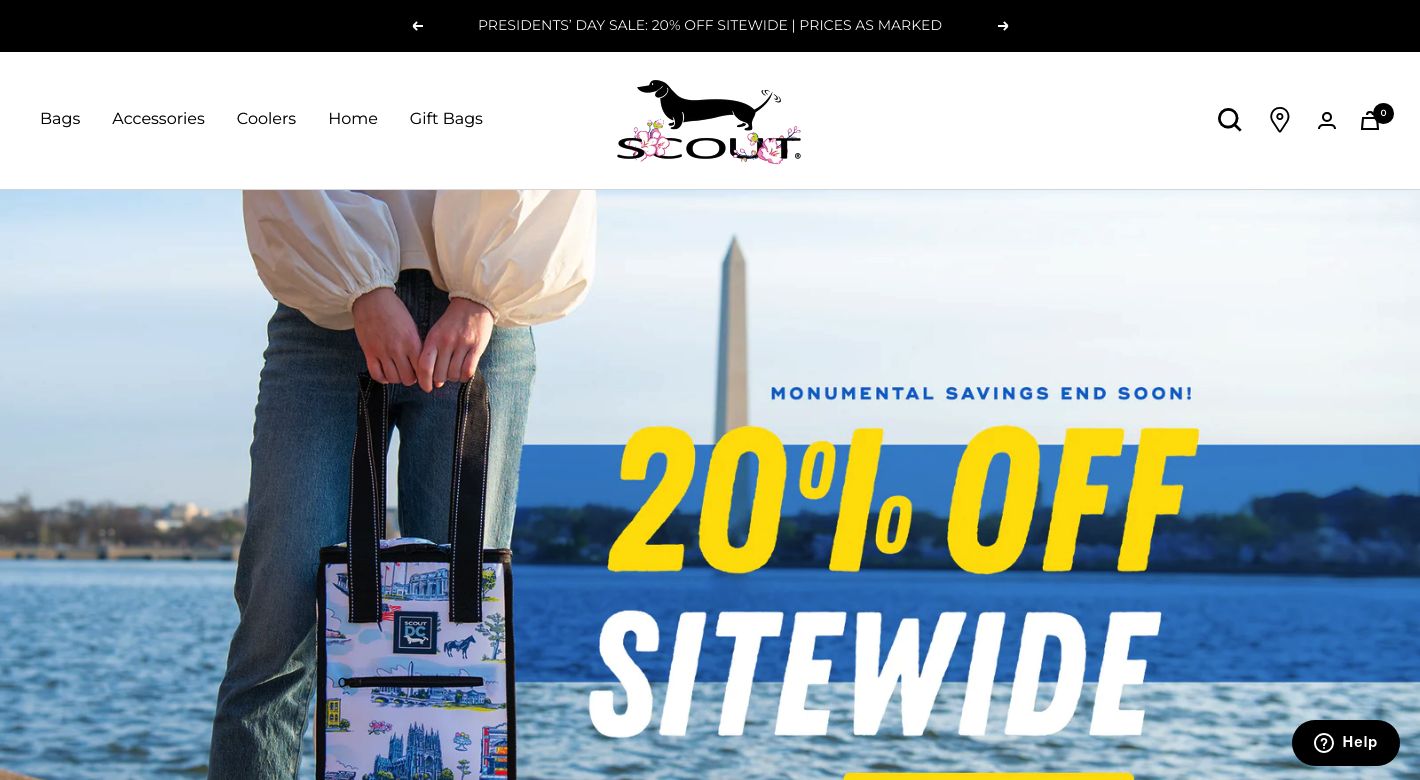 SCOUT Bags Website