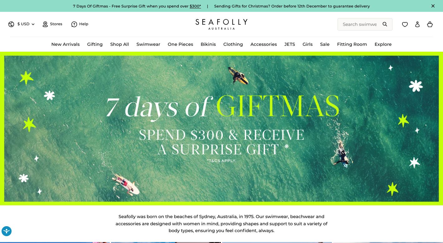 Seafolly Website