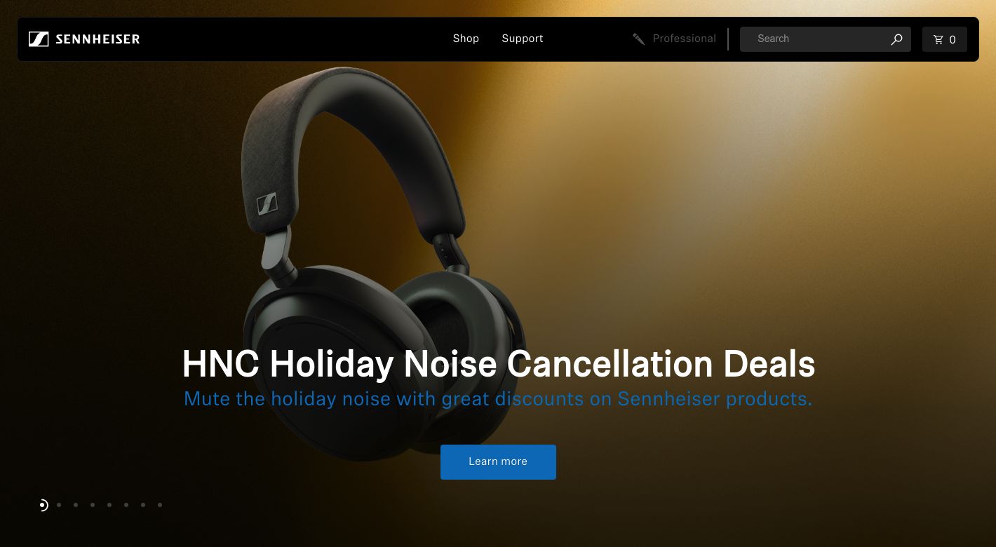 Sennheiser Website