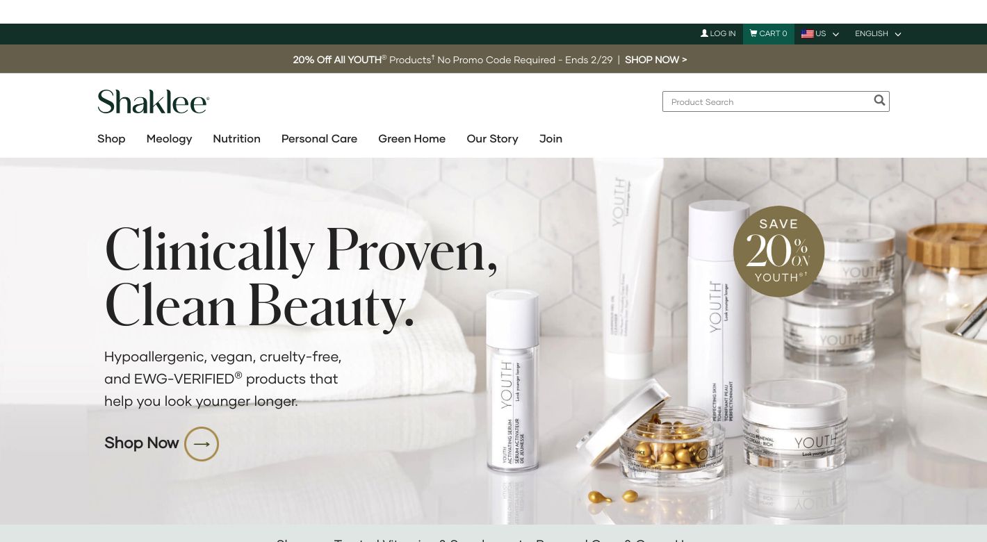 Shaklee Website