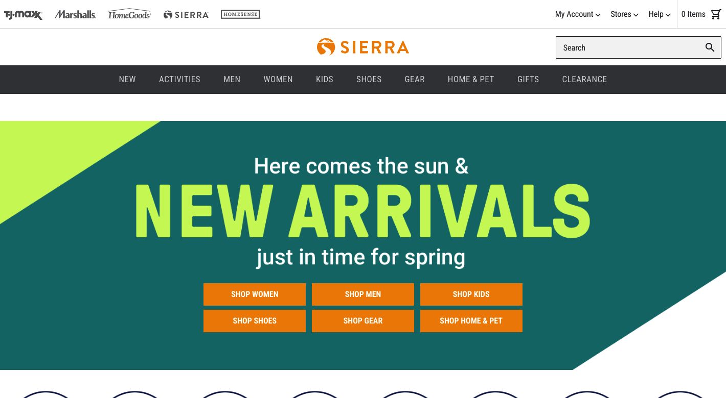 Sierra Website