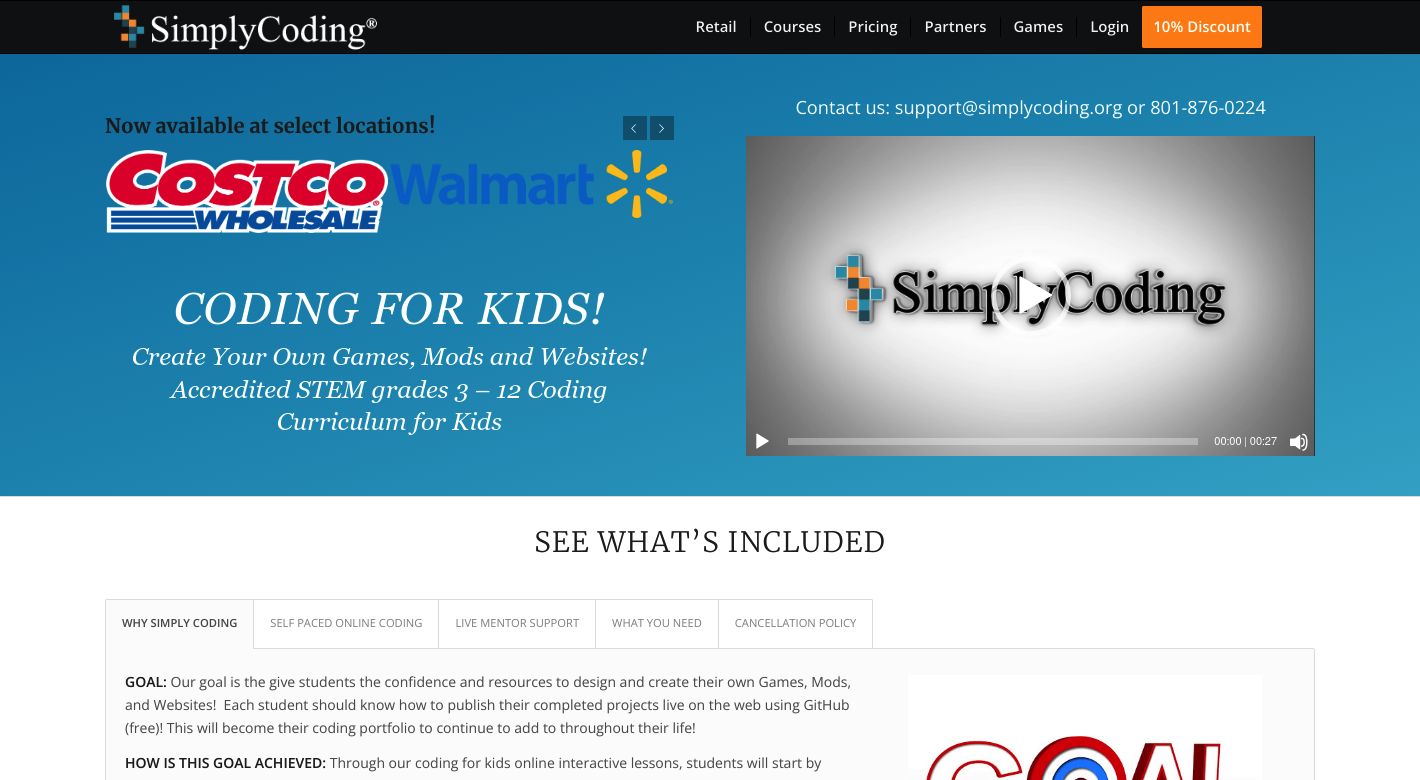 Simply Coding Website