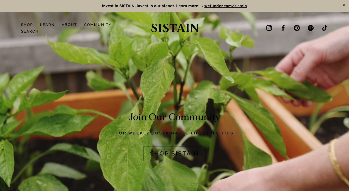 SISTAIN Website