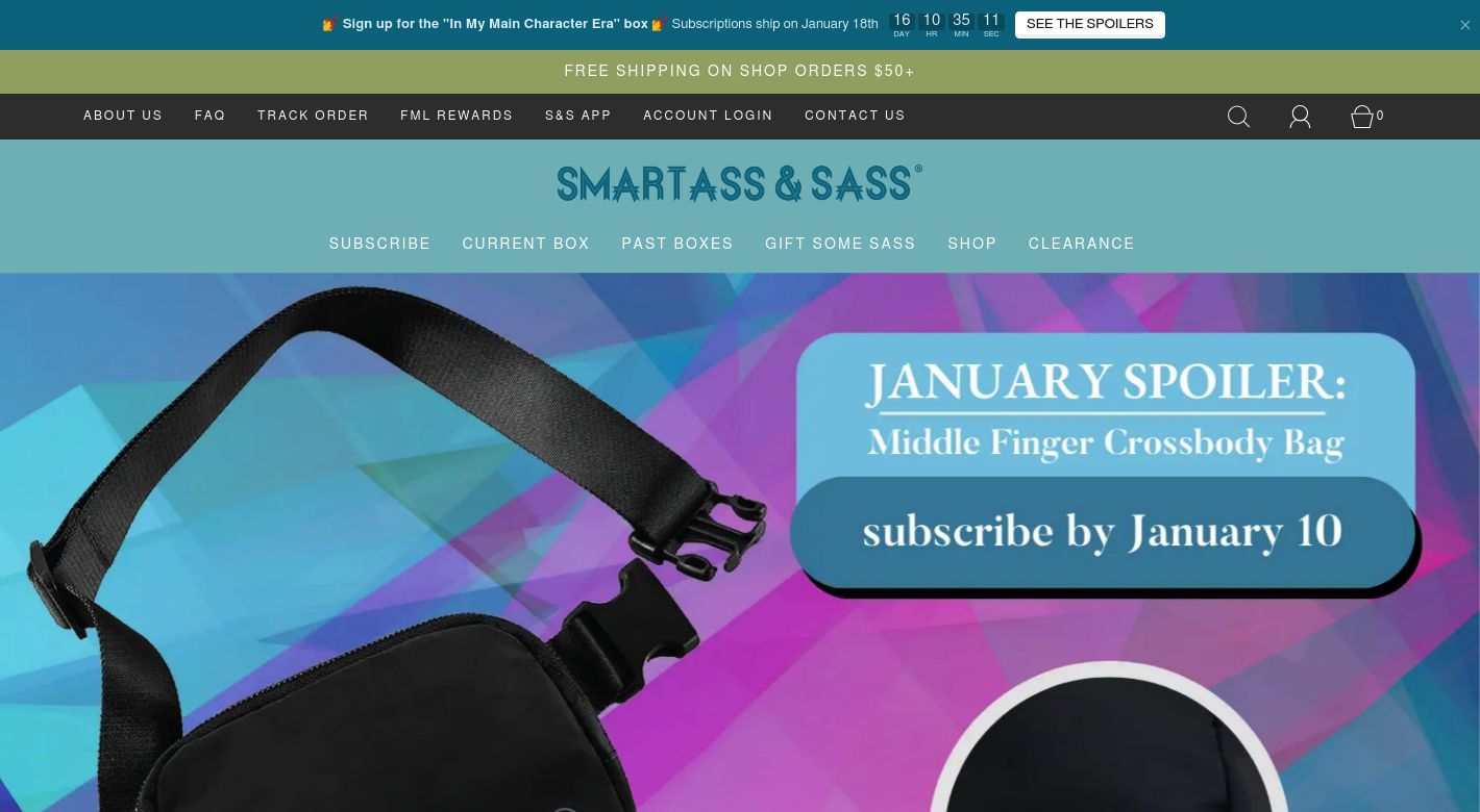 Smartass & Sass Website