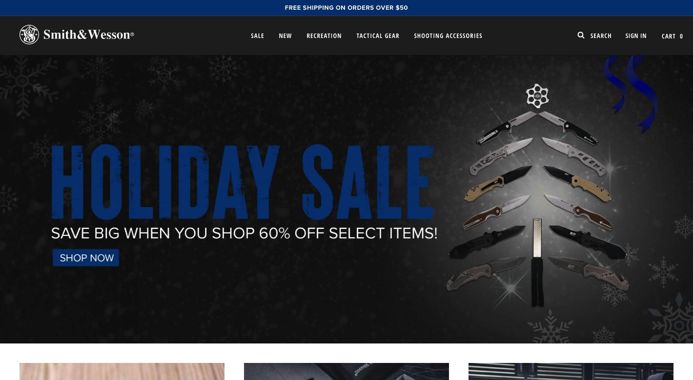 Smith & Wesson Website