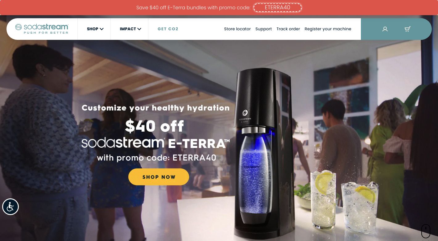 SodaStream Website