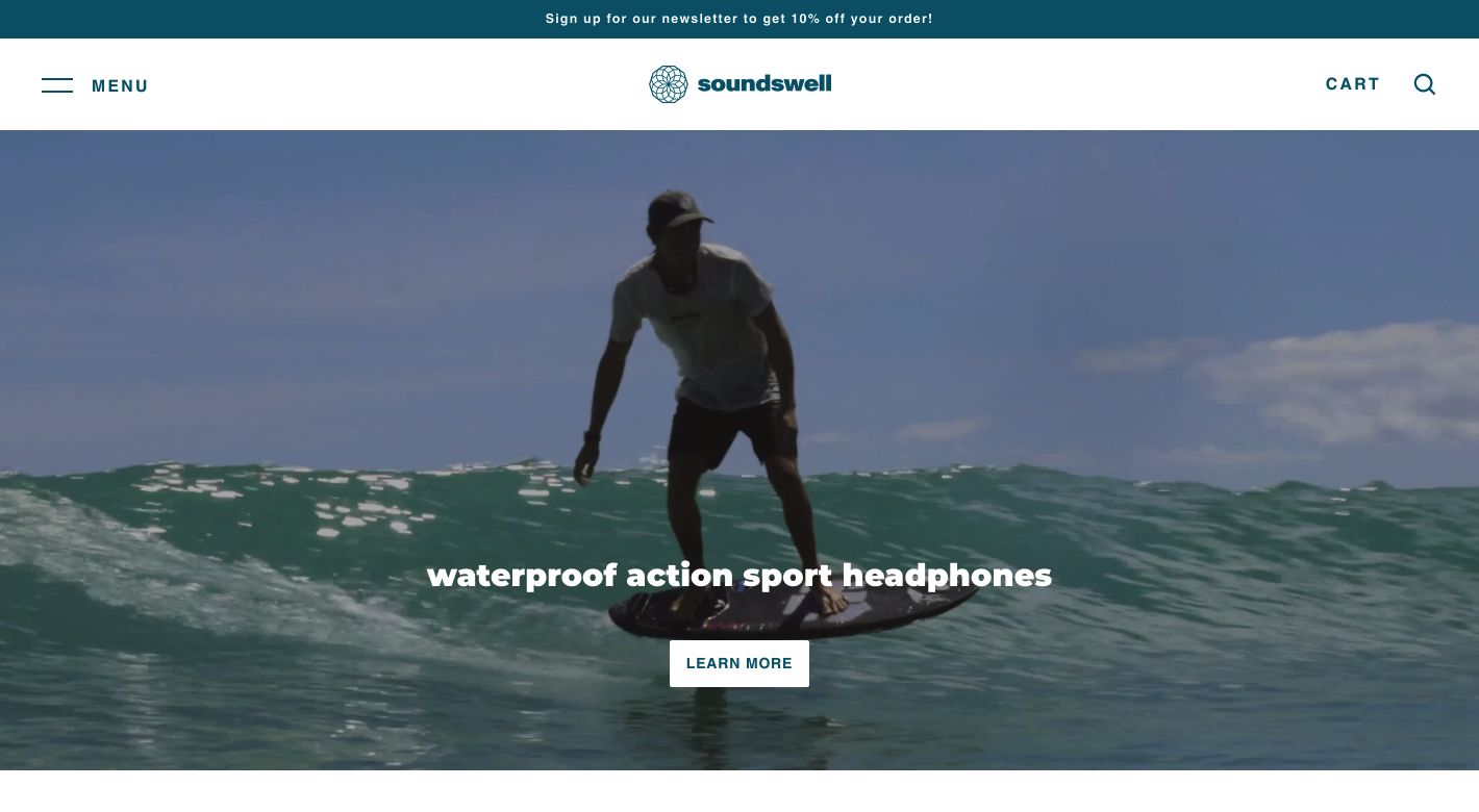 SoundSwell Website