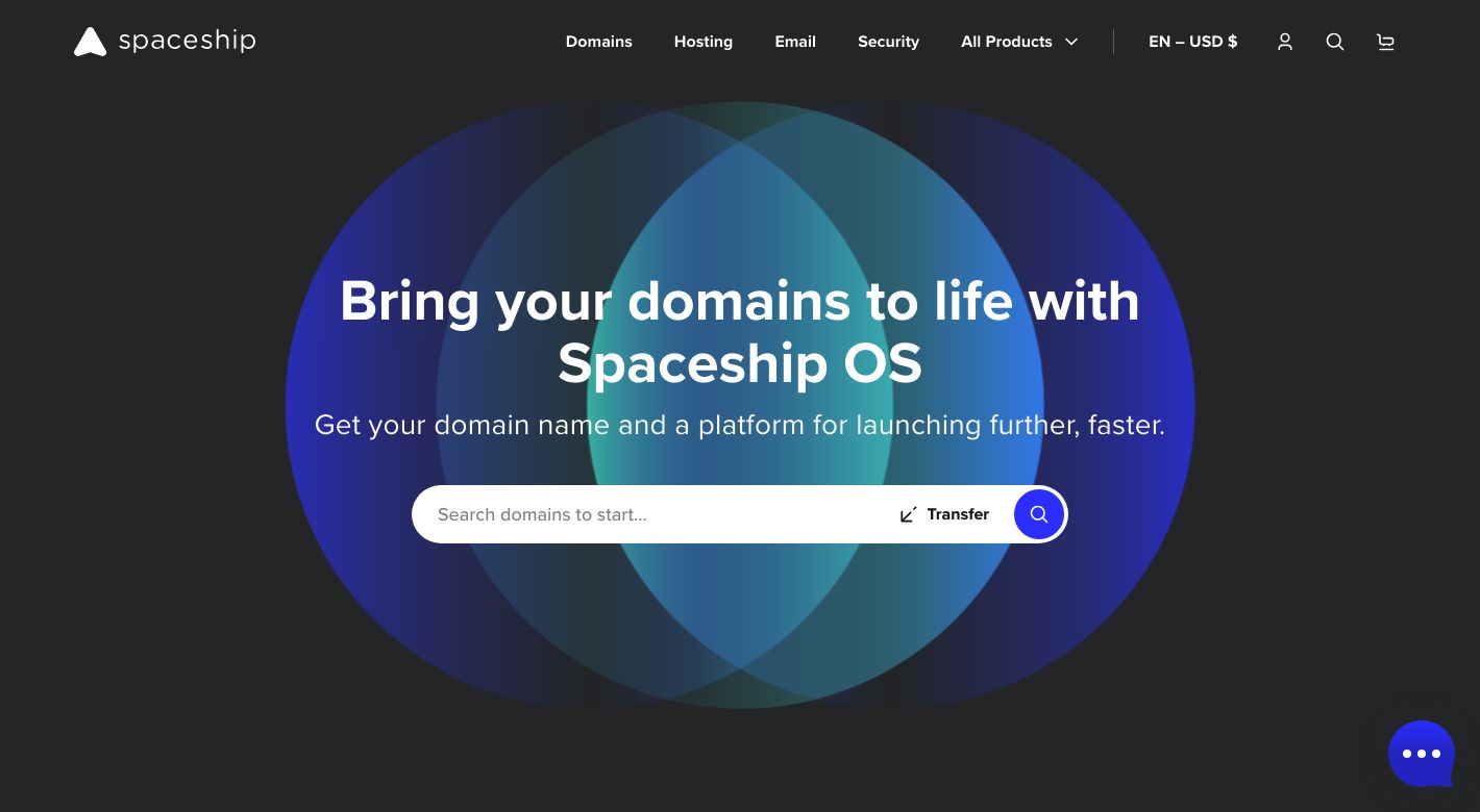 Spaceship Website