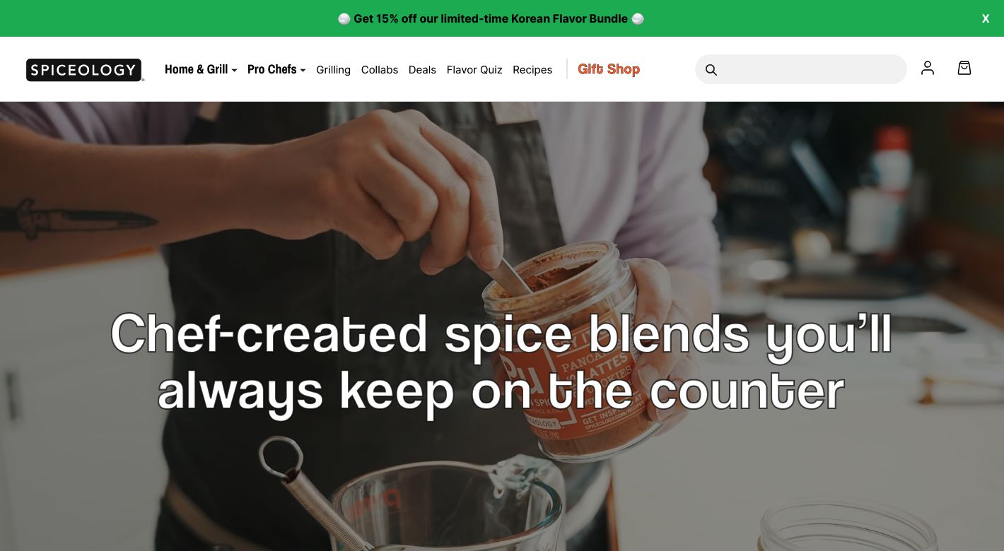 Spiceology Website