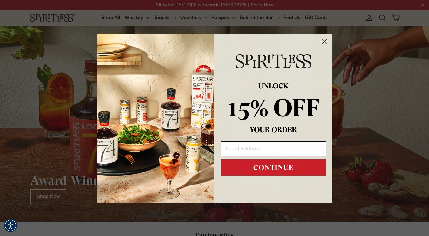 Spiritless Website