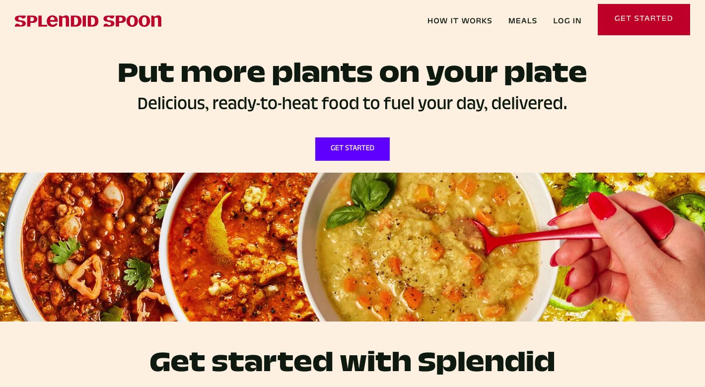 Splendid Spoon Website