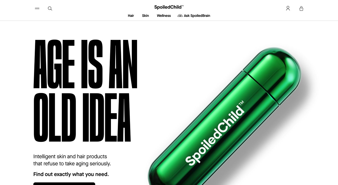 SpoiledChild Website