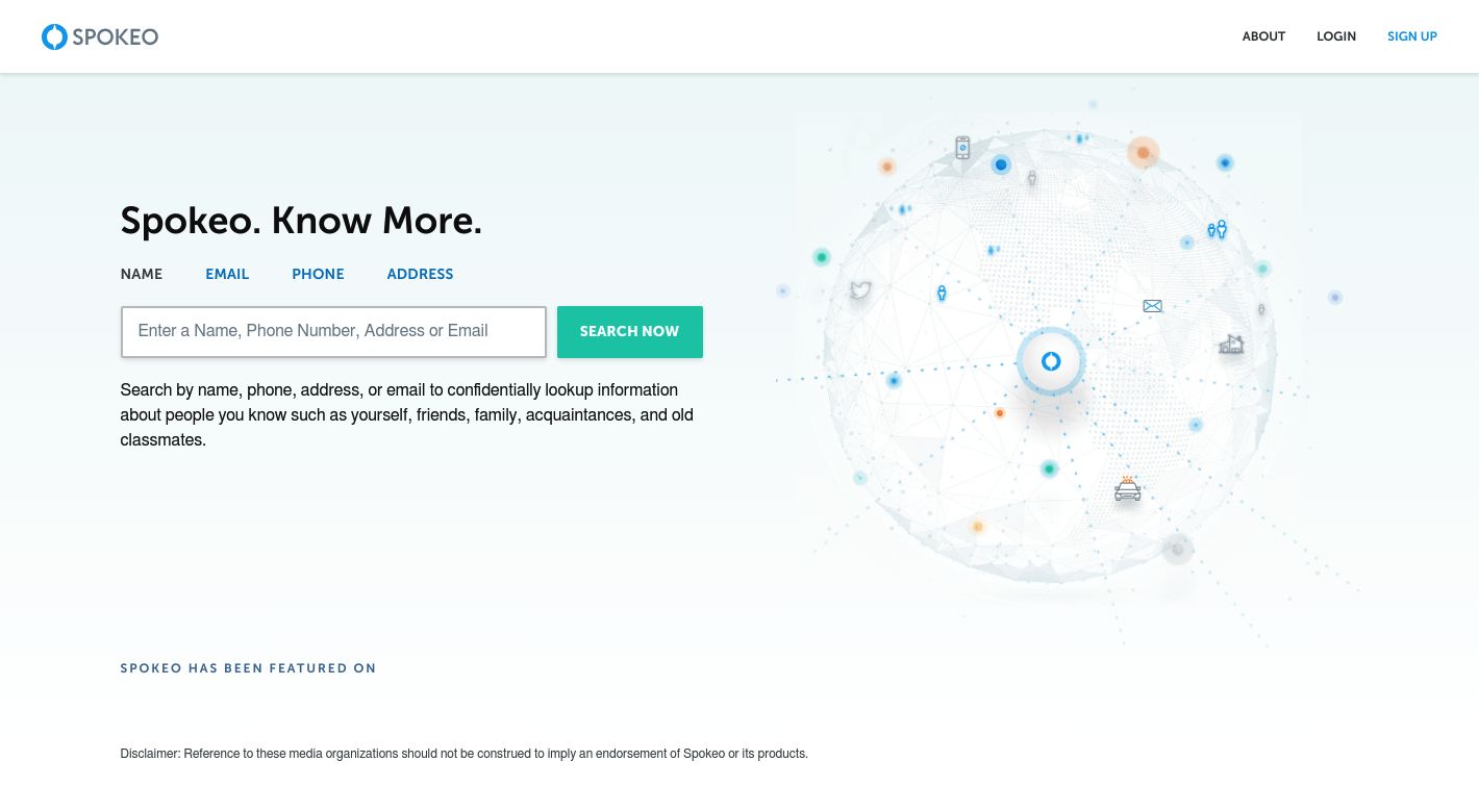 Spokeo Website
