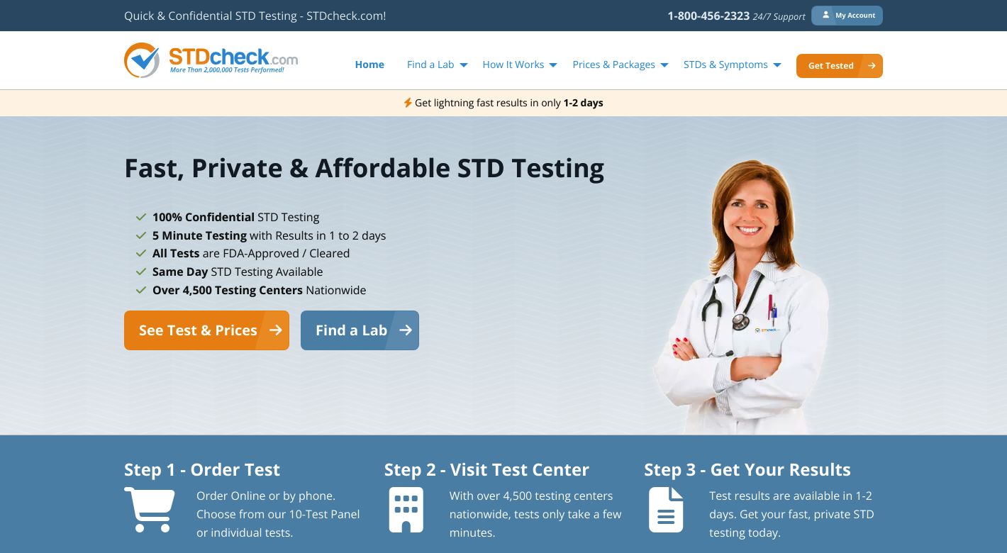 STDCheck Website