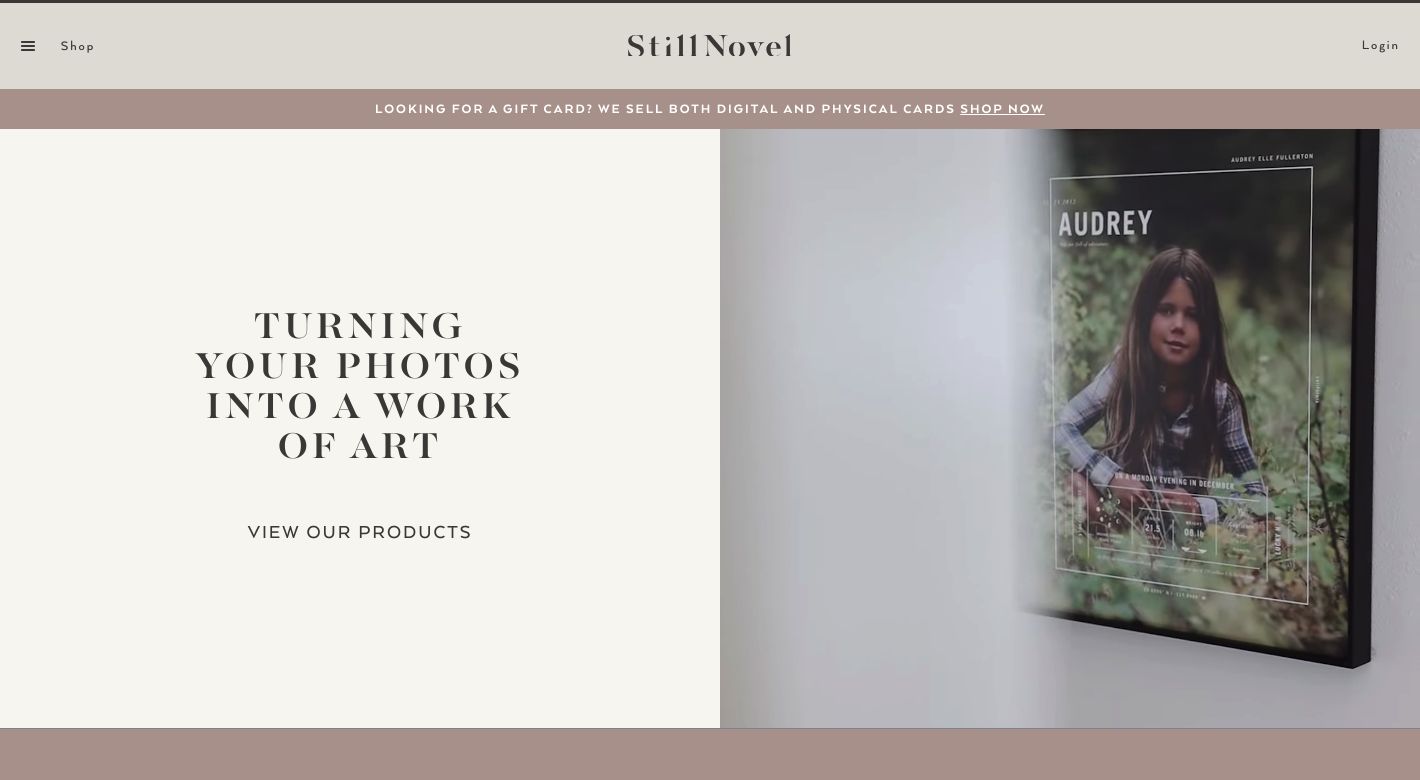 Still Novel Website