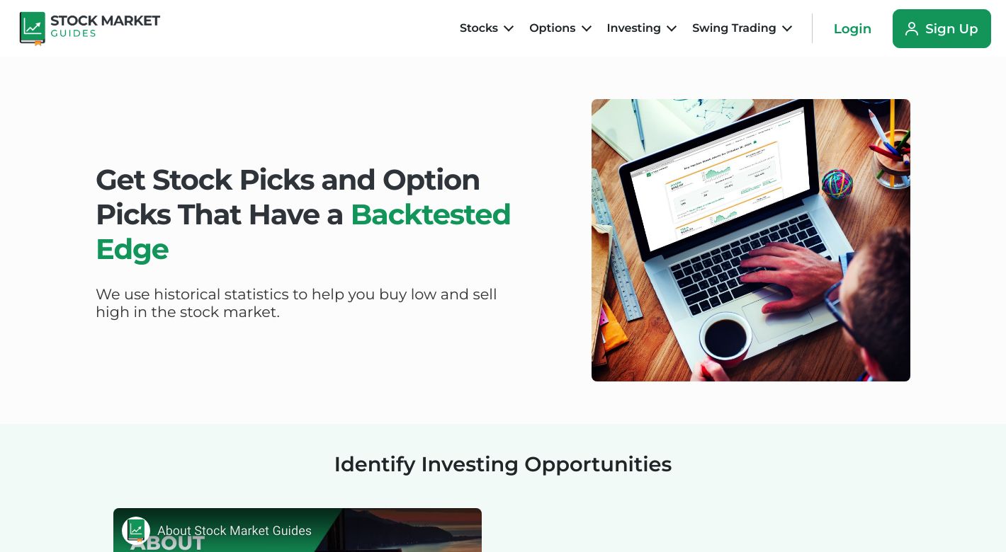 Stock Market Guides Website