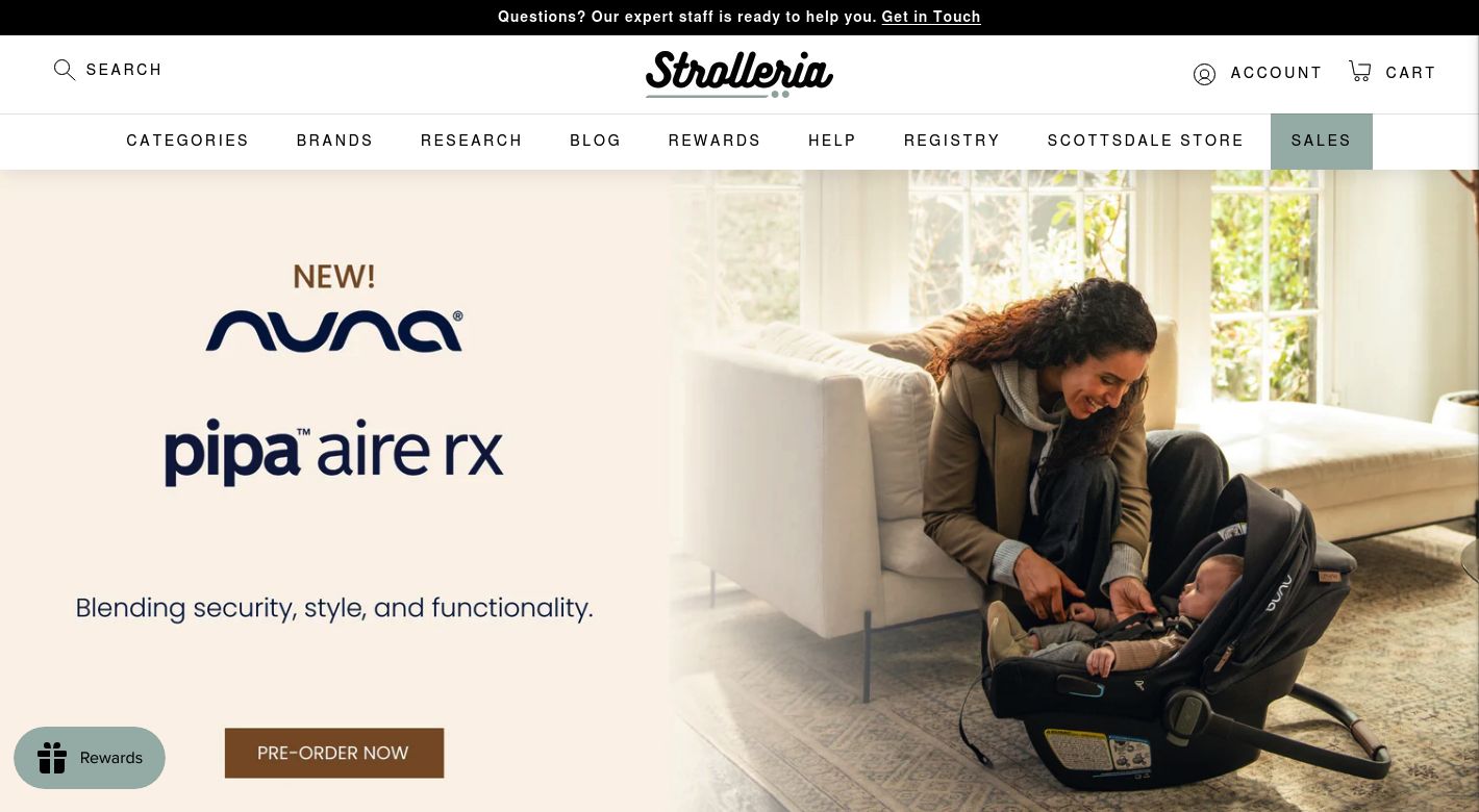 Strolleria Website