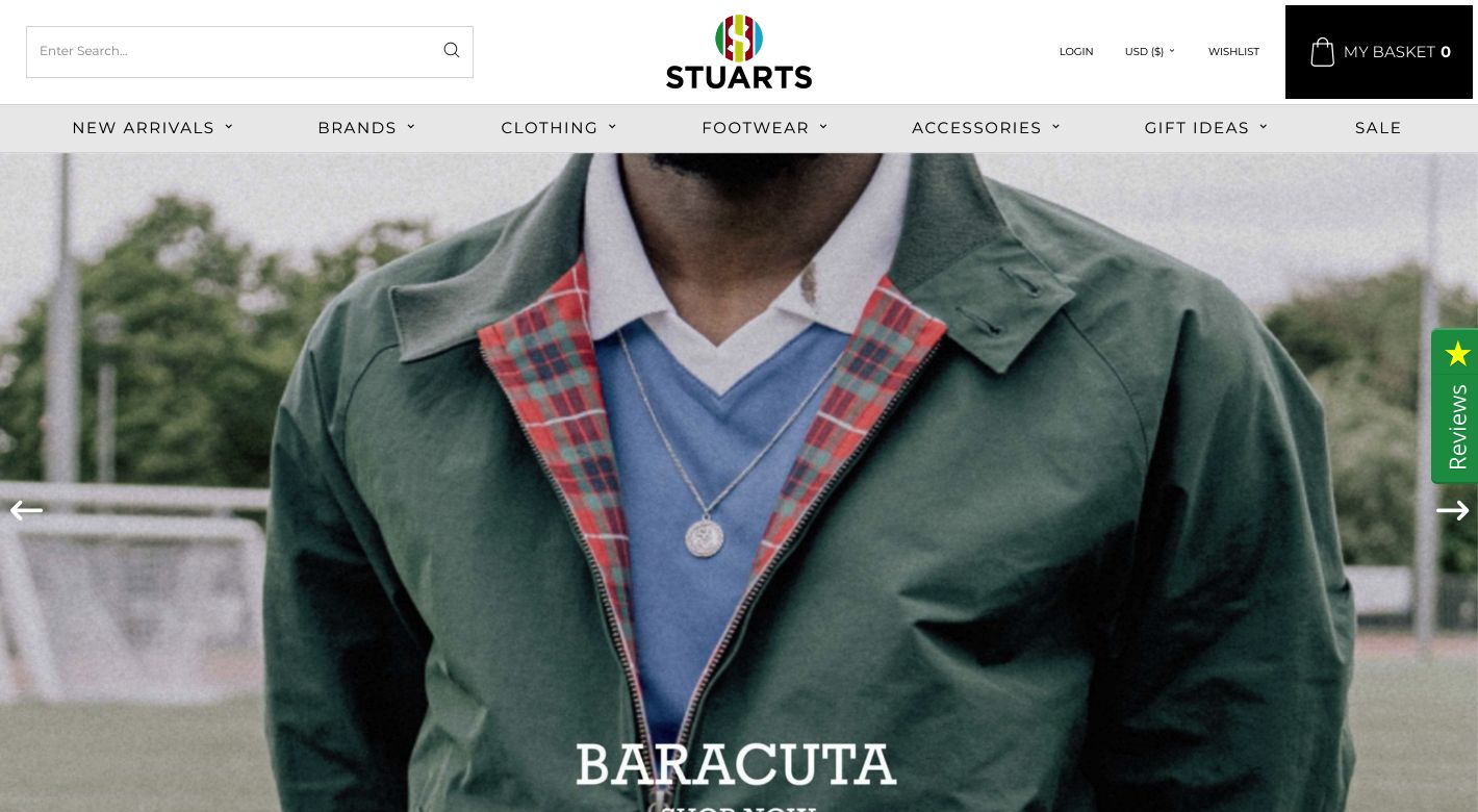 Stuarts London Website