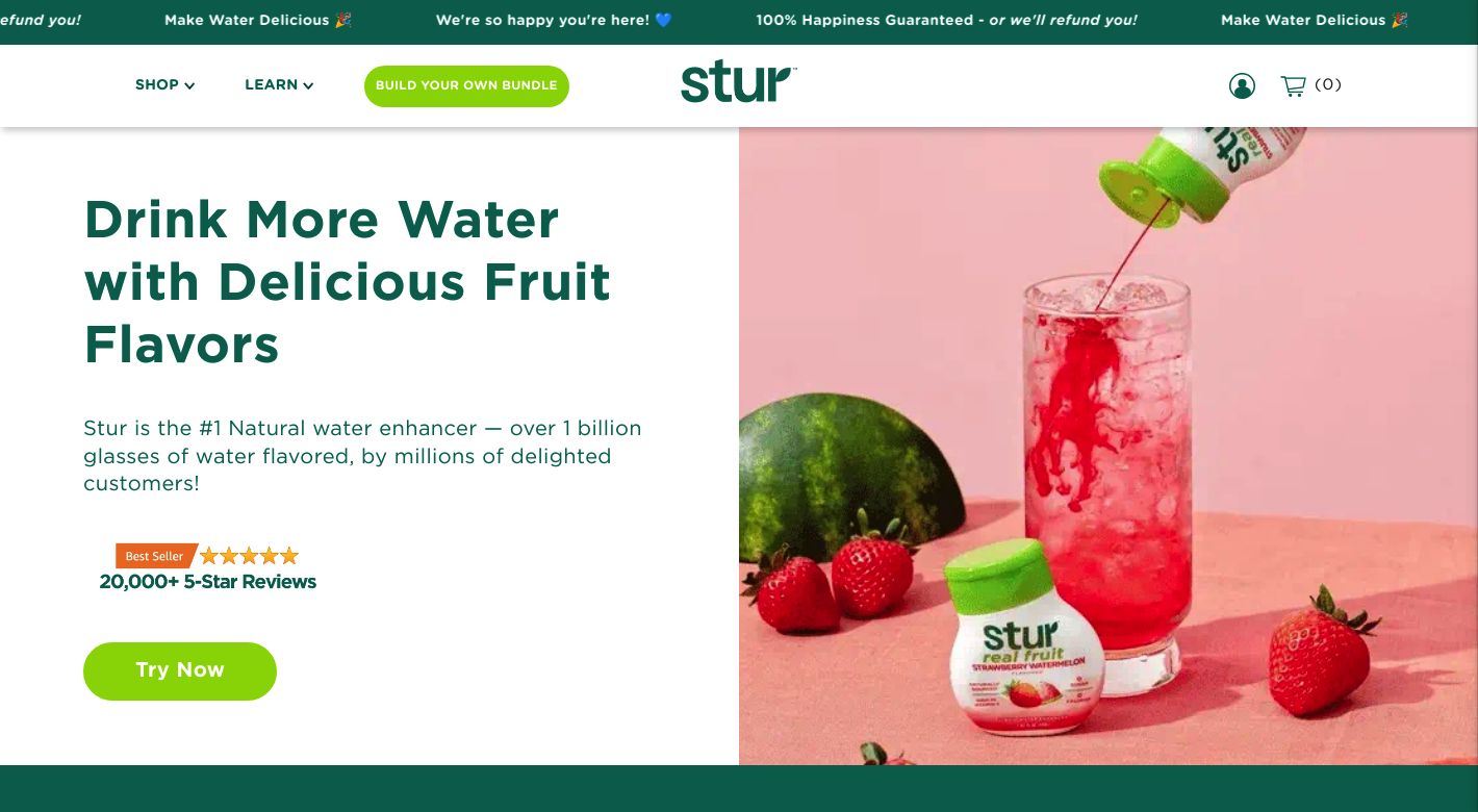 Stur™ Website