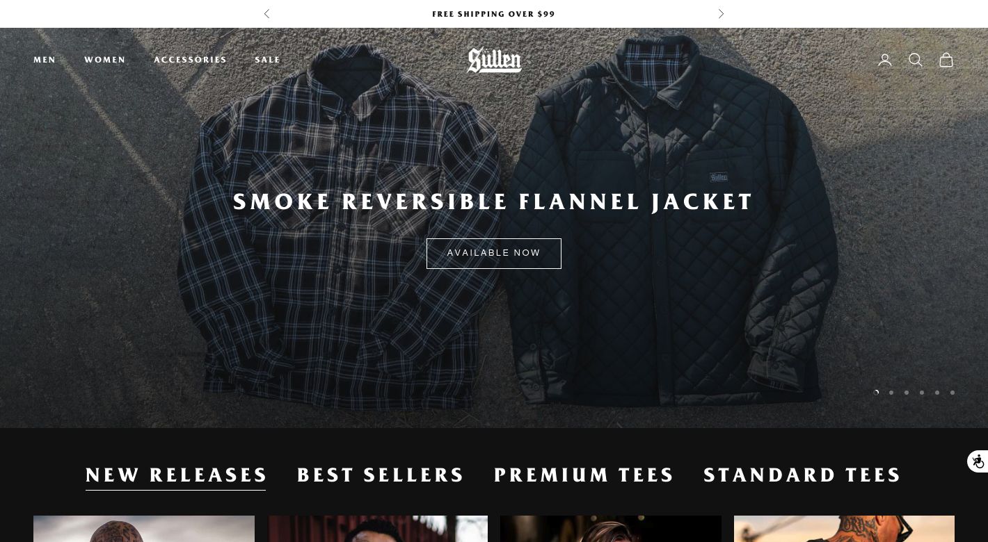 Sullen Clothing Website