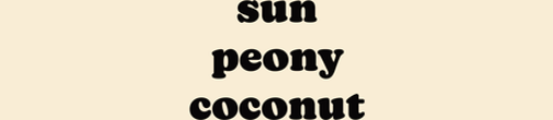 Sun Peony Coconut Affiliate Program