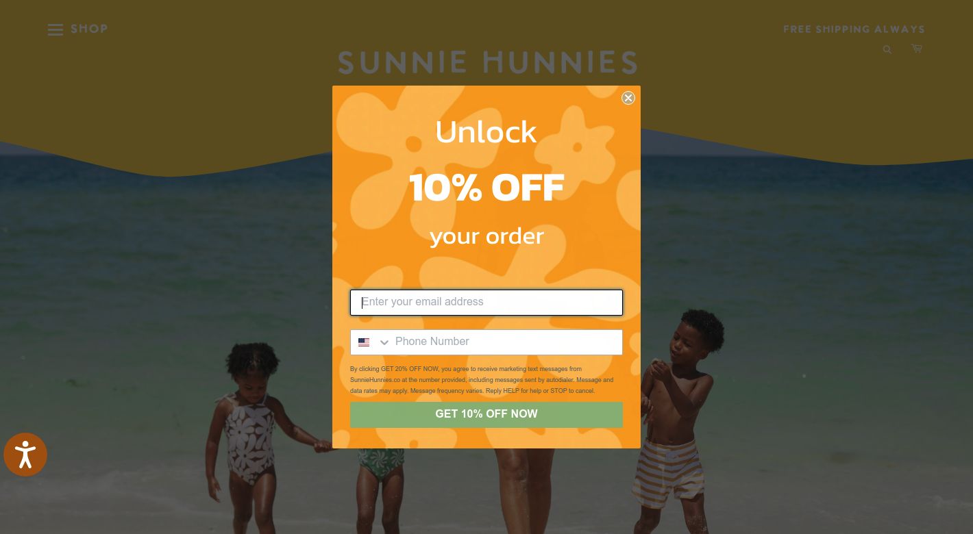 Sunnie Hunnies Website