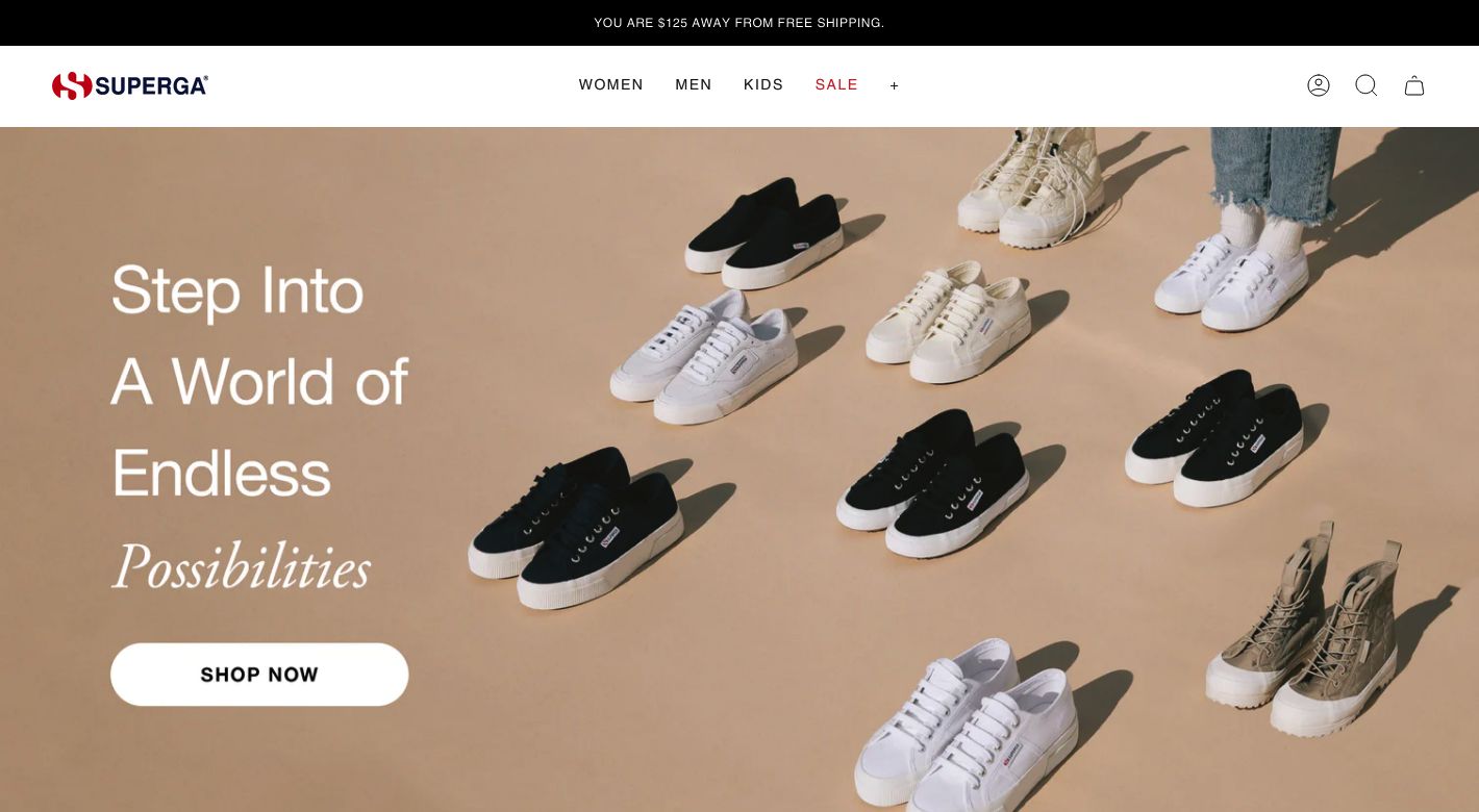 Superga Website