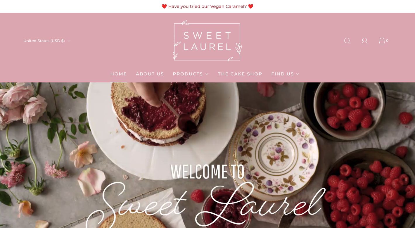 Sweet Laurel Website