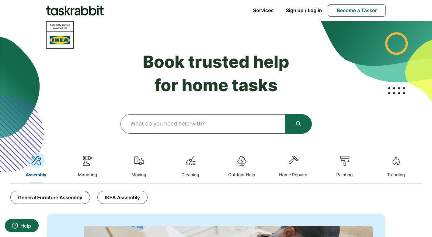 Taskrabbit Website