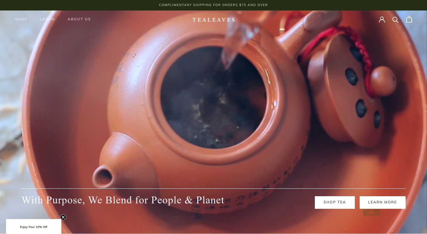 TEALEAVES Website