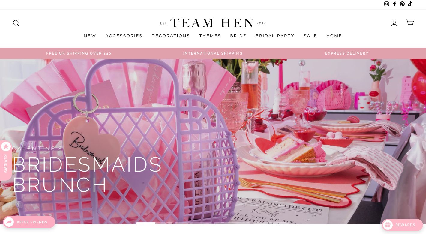 Team Hen Website