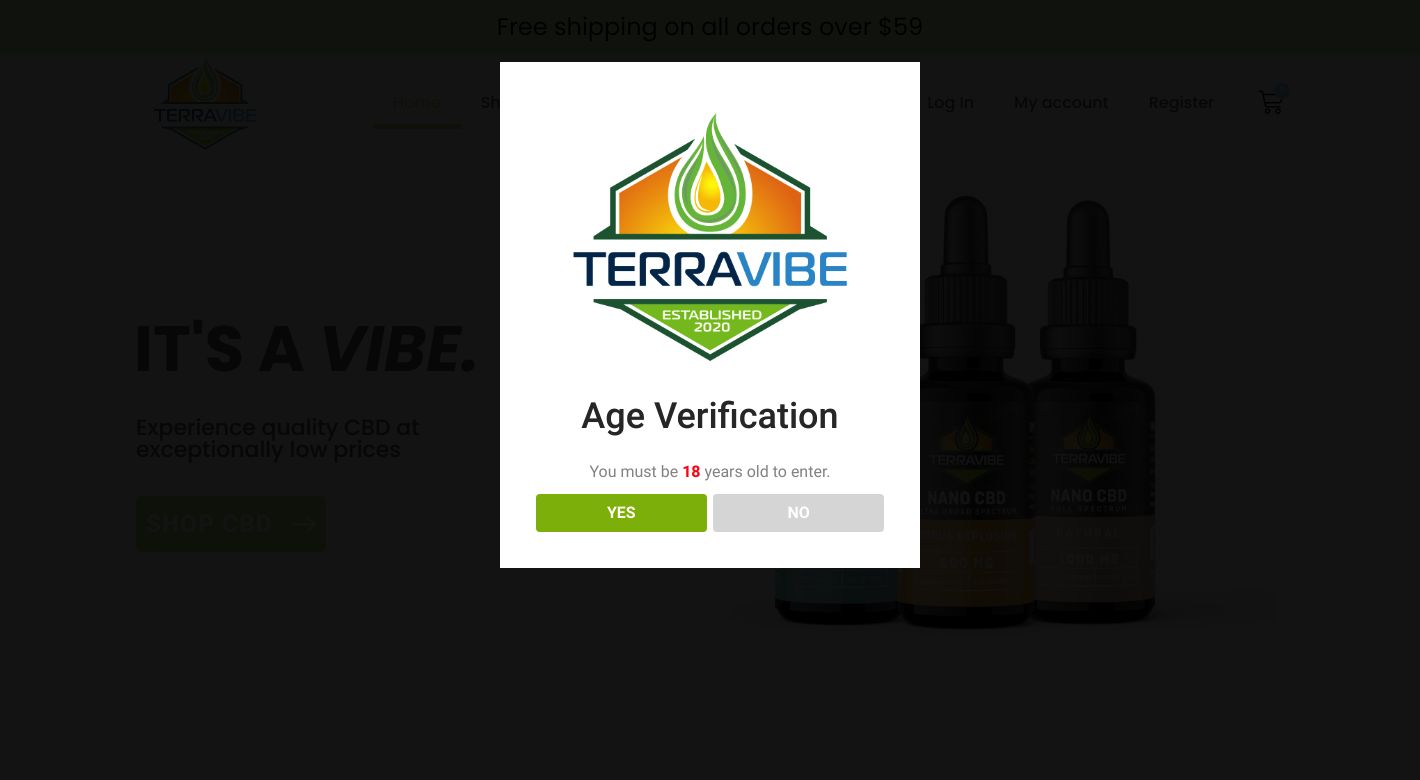 TerraVibe Website