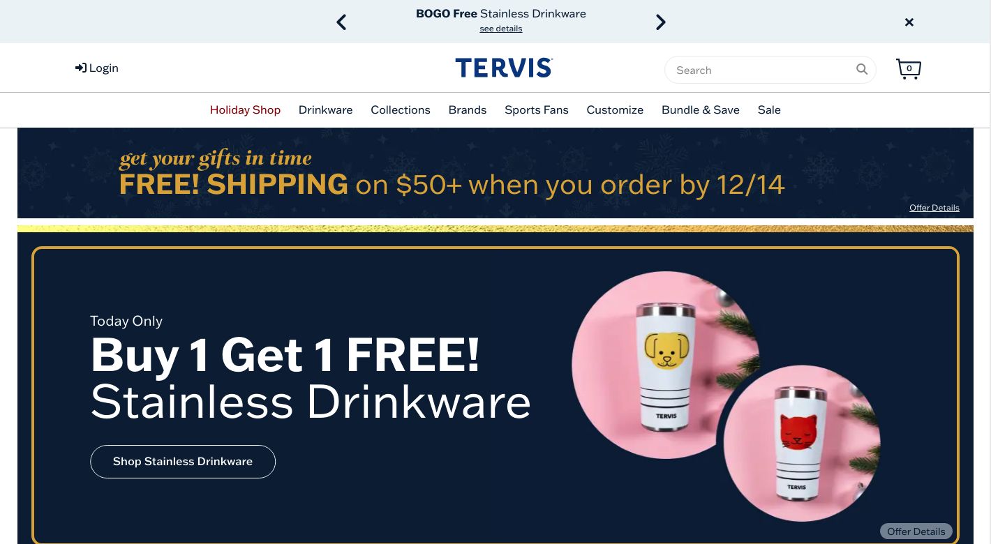 Tervis Tumbler Website