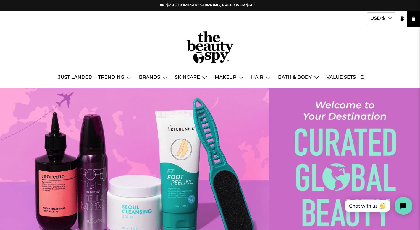 The Beauty Spy Website