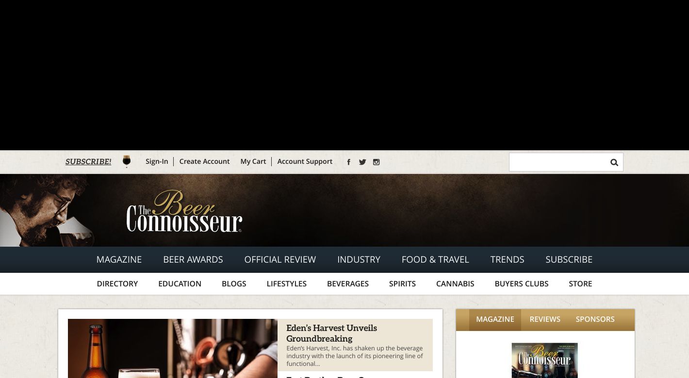 The Beer Connoisseur® magazine & online Website