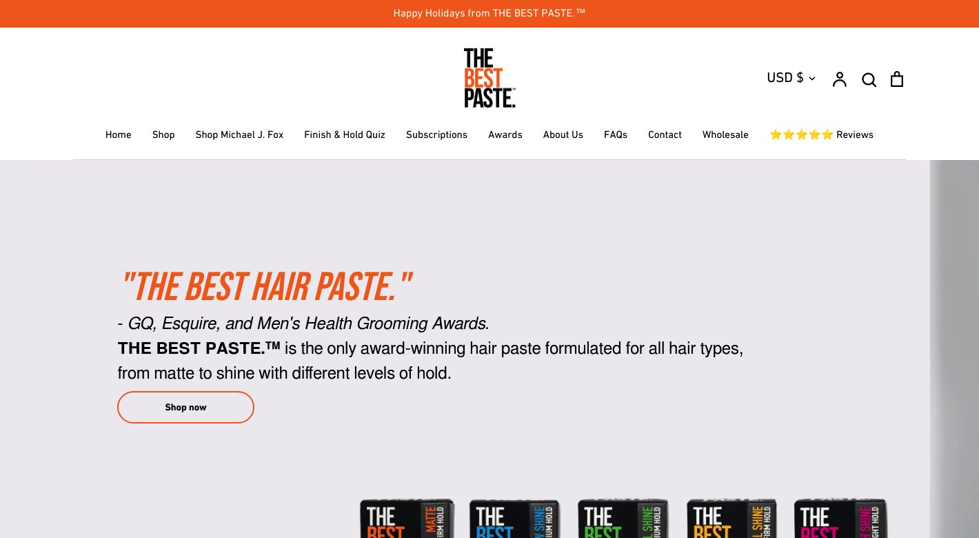 THE BEST PASTE. Website