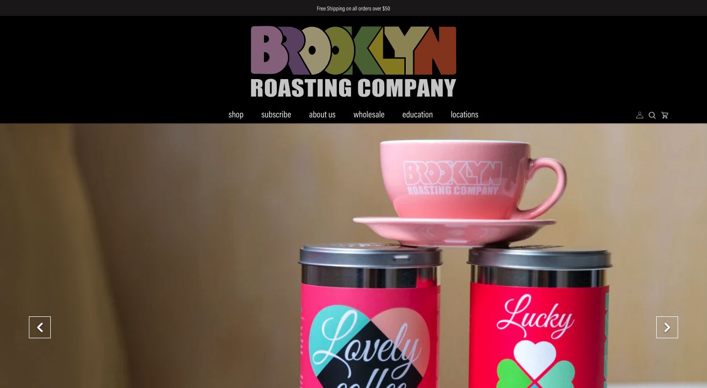 The Brooklyn Roasting Company Website